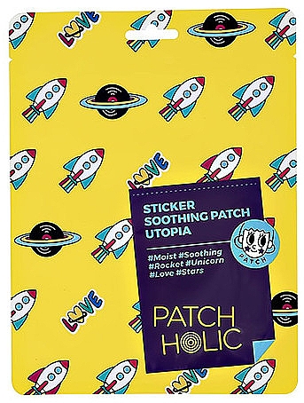 Патчі для обличчя - Patch Holic Sticker Soothing Patch Utopia