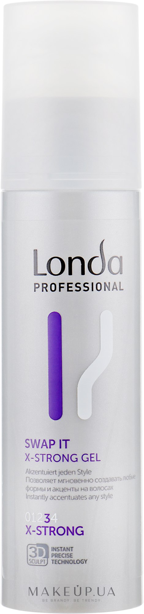 Гель екстрасильної фіксації для укладання волосся - Londa Professional SWAP IT — фото 100ml