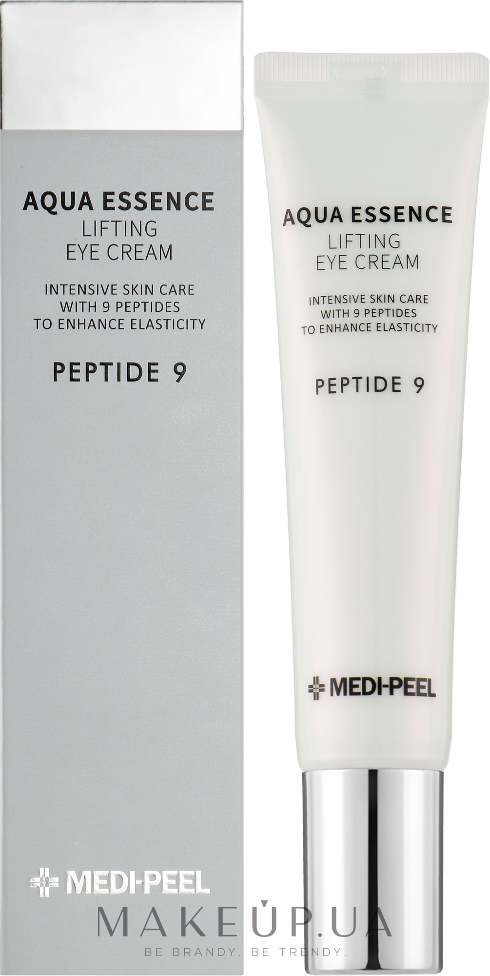 Подтягивающий крем для кожи вокруг глаз - MEDIPEEL Peptide 9 Aqua Essence Lifting Eye Cream — фото 40ml