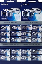 Леза для гоління - Dorco Prime Platinum Razor Blades — фото N1