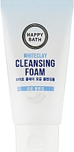 Духи, Парфюмерия, косметика Пенка для умывания "Белая глина" - Happy Bath Whiteclay Cleansing Foam 