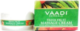 Парфумерія, косметика Крем для масажу обличчя - Vaadi Herbals Massage Cream