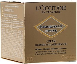 Парфумерія, косметика Крем для обличчя - L'Occitane Immortelle Divine Cream Advanced Anti-Aging Skincare