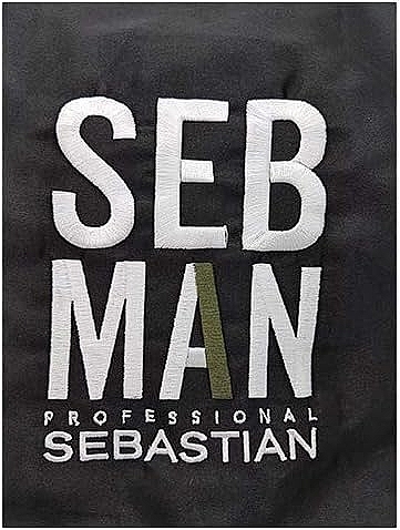 Перукарська накидка, чорна - Sebastian Professional Seb Man Hairdressing Cape — фото N2