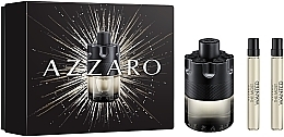 Azzaro The Most Wanted Intense - Набор (edt/100ml + edt/2х10ml) — фото N1