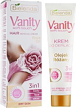 Духи, Парфюмерия, косметика Крем-депилятор 3в1 для сухой кожи - Bielenda Vanity Soft Touch Depilatory Cream for Dry Skin