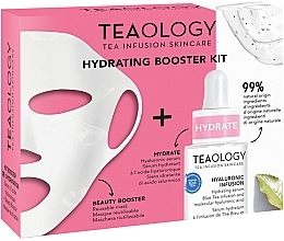 Духи, Парфюмерия, косметика Набор - Teaology Hydrating Booster Kit (mask + f/serum/15ml)