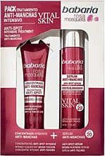 Духи, Парфюмерия, косметика Набор - Babaria Rosa Mosqueta Vital Skin (cr/50ml + ser/50ml)