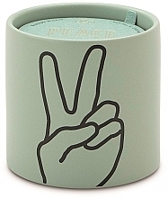 Духи, Парфюмерия, косметика Ароматическая свеча - Paddywax Impressions Ceramic Candle Peace Mint Lavender & Thyme