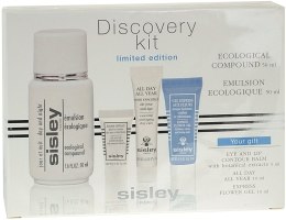 Духи, Парфюмерия, косметика Набор - Sisley Discovery Kit Limited Edition (emul/50ml + balm/5ml + cr/10ml + mask/10ml)