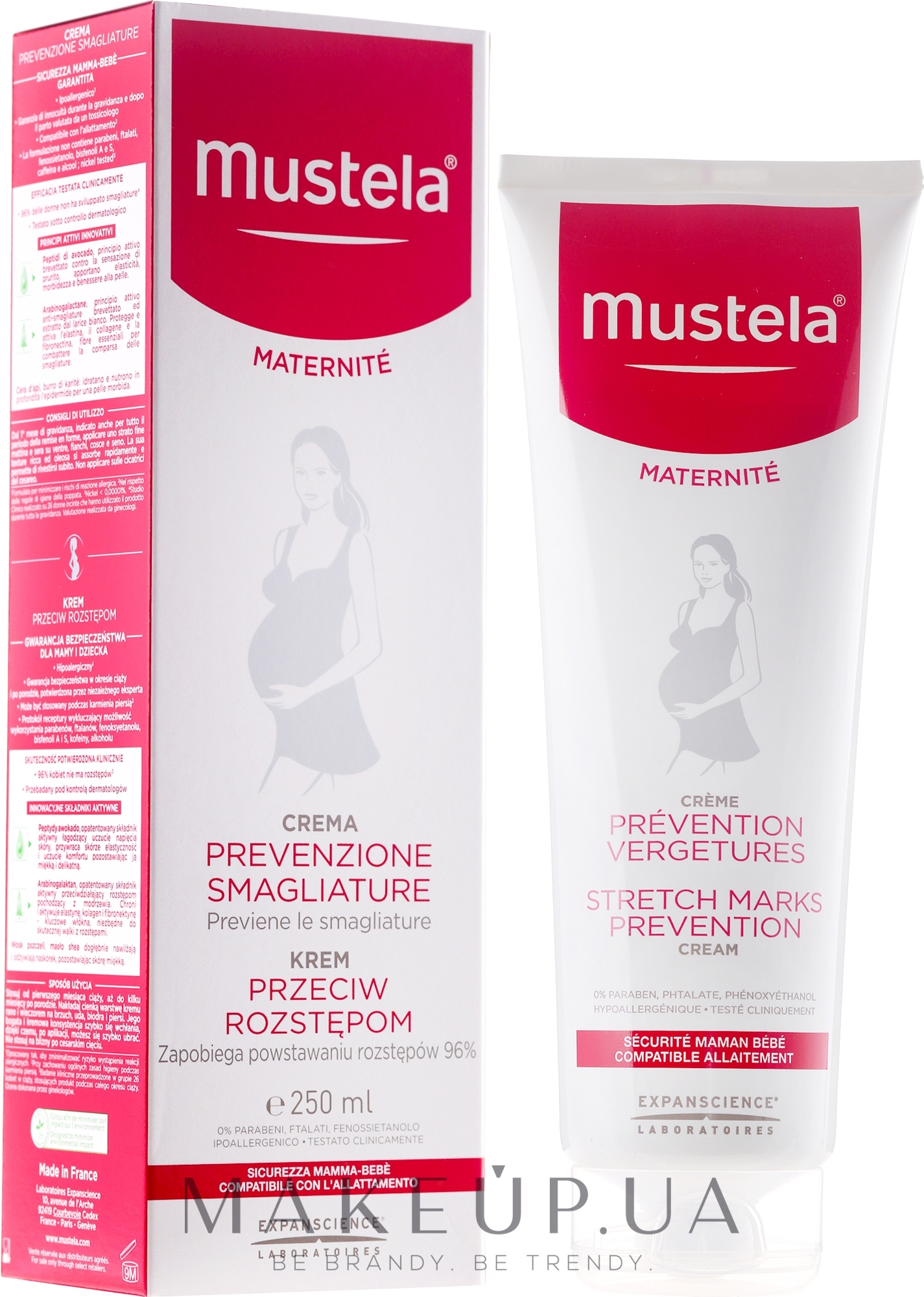 Mustela Maternidad Stretch Marks Prevention Cream - Крем от растяжек:  купить по лучшей цене в Украине | Makeup.ua