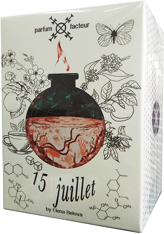 Parfum Facteur 15 Juillet by Elena Belova - Парфюмированная вода (тестер с крышечкой) — фото N1