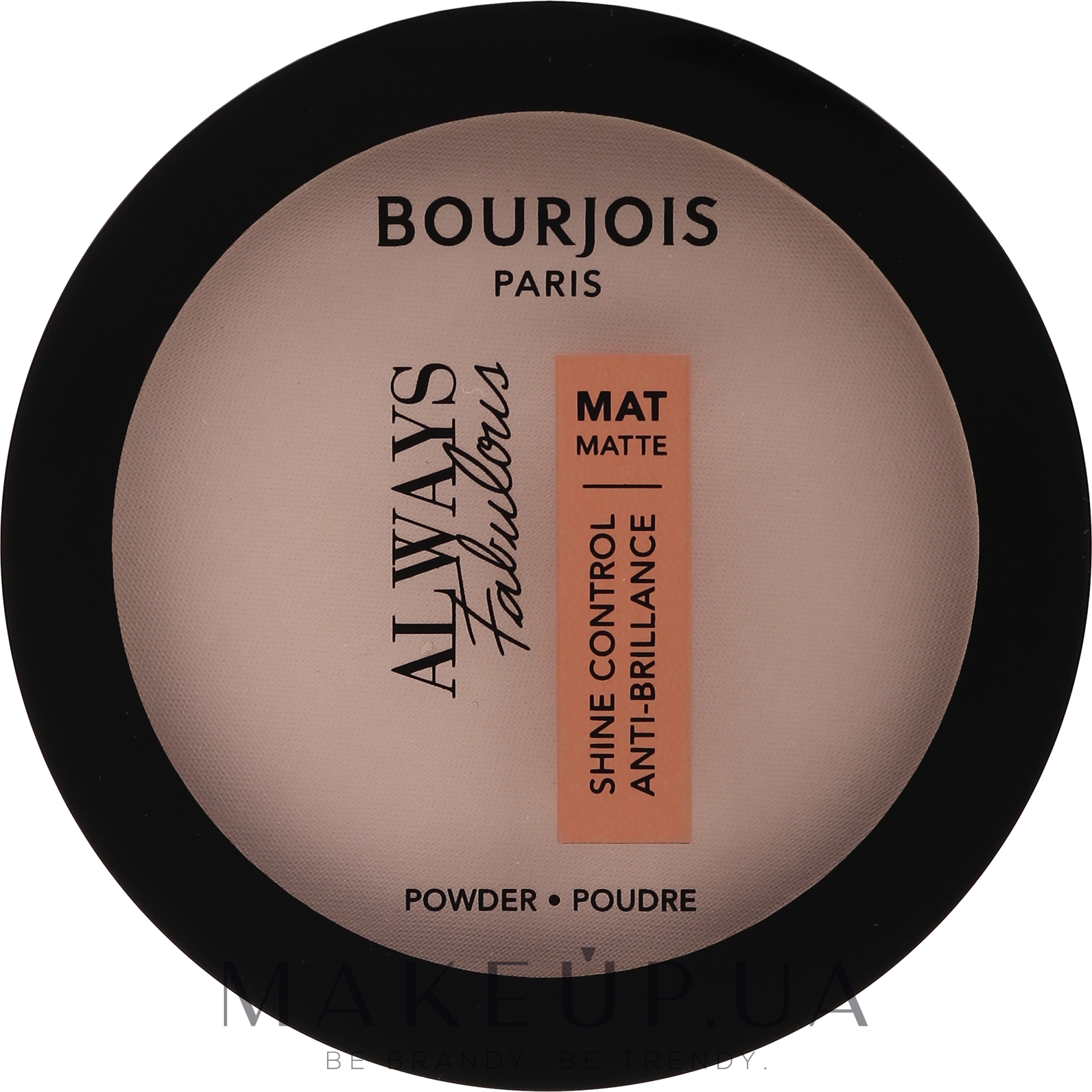 Матувальна пудра для обличчя - Bourjois Always Fabulous Mat Powder — фото 50 - Porcelain
