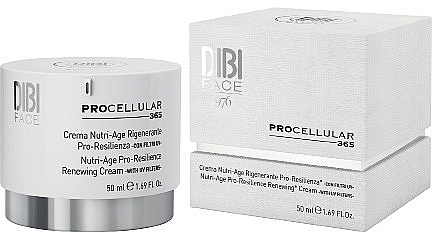 Питательный крем-пребиотик для лица с УФ-фильтрами - DIBI Milano Procellular 365 Nutri-Age Pro-Resilience Renewing Cream With Uv Filters  — фото N1