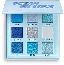 Палетка тіней для повік - Makeup Obsession Ocean Blues Eyeshadow Palette — фото N1