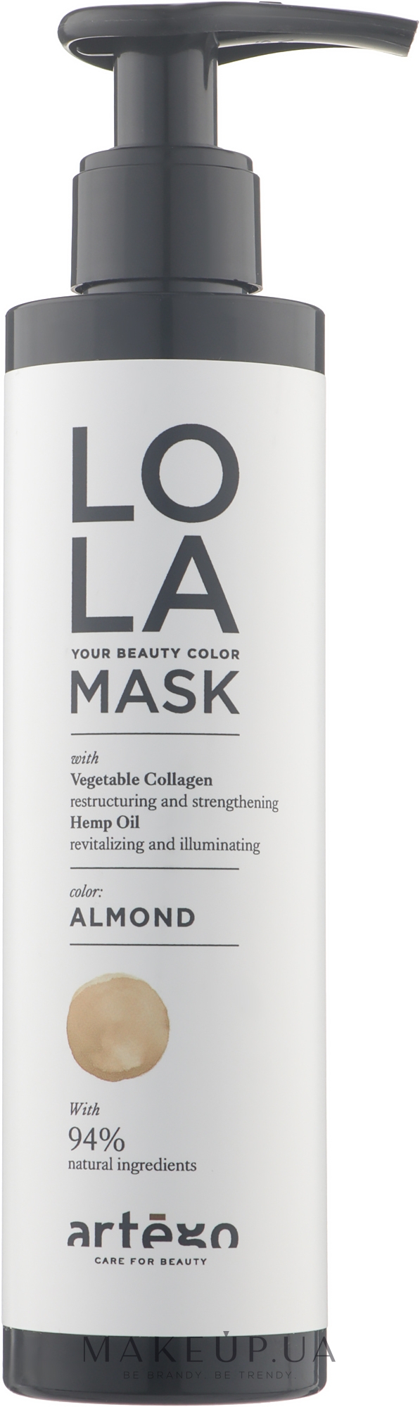 Оттеночная маска - Artego LOLA Your Beauty Color Mask — фото Almond