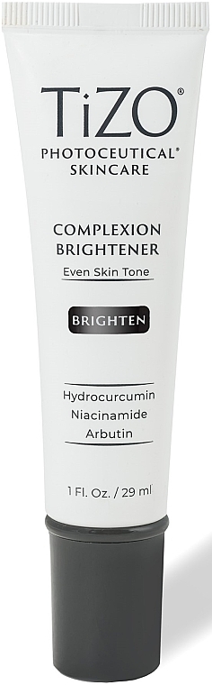 Крем зволожуючий для вирівнювання кольору обличчя - TiZO Photoceutical Skincare Complexion Brightener — фото N1