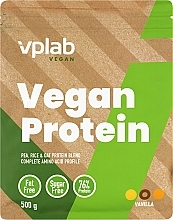 Протеїн для веганів, ваніль - VPlab Vegan Protein Powder — фото N1