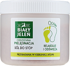 Парфумерія, косметика Гіпоалергенна сіль для ніг - Bialy Jelen Hypoallergenic Feet Bath Salt