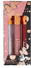 Духи, Парфюмерия, косметика Набор блесков для губ - Makeup Revolution Disney's Minnie Mouse Lipgloss Trio