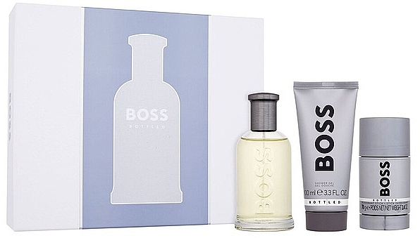 Hugo Boss Boss Bottled - Набор (edt/100ml + deo/75ml + sh/gel/100ml) — фото N1