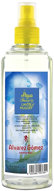 Alvarez Gomez Agua Fresca Limon&Muguet - Одеколон — фото N1