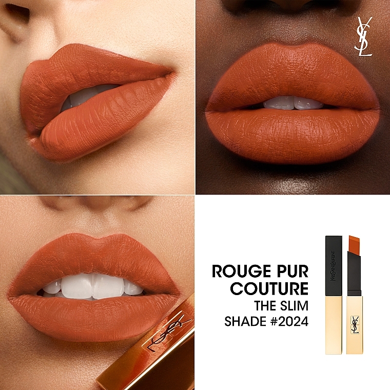 Матовая помада для губ - Yves Saint Laurent Rouge Pur Couture The Slim — фото N5