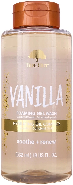 Гель для душа - Tree Hut Vanilla Foaming Gel Wash — фото N1