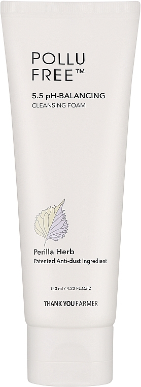 Пенка для умывания - Thank You Farmer Pollufree 5.5 pH-Balancing Cleansing Foam — фото N1