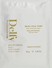 УЦІНКА Відлущувальна маска для обличчя - Delfy Cosmetics Enjoy Gold Mask * — фото N3
