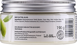 Масло для тела "Олива" - Kanu Nature Olive Body Butter — фото N2