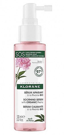 Заспокійлива sos-сироватка з екстрактом півонії - Klorane SOS Serum Soothing & Anti-Irritating Peony — фото N3