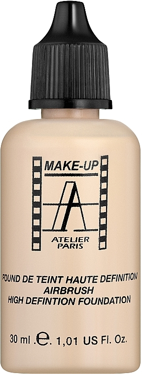 Жидкий тон-флюид для лица - Make-Up Atelier Paris Airbrush High Definition Foundation — фото N1
