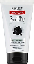 Средство для очищения кожи 3 в 1 - Revuele No Problem Gel Scrub Mask — фото N1