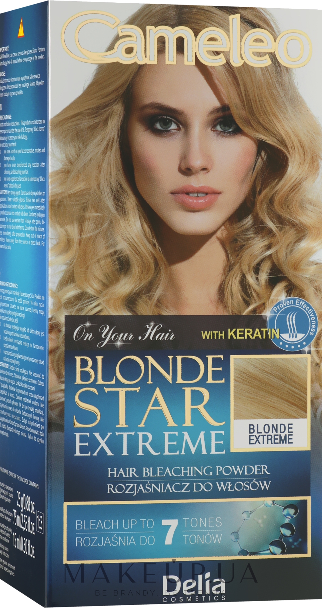 Осветлитель для волос - Delia Cameleo Blond Extreme — фото 115ml