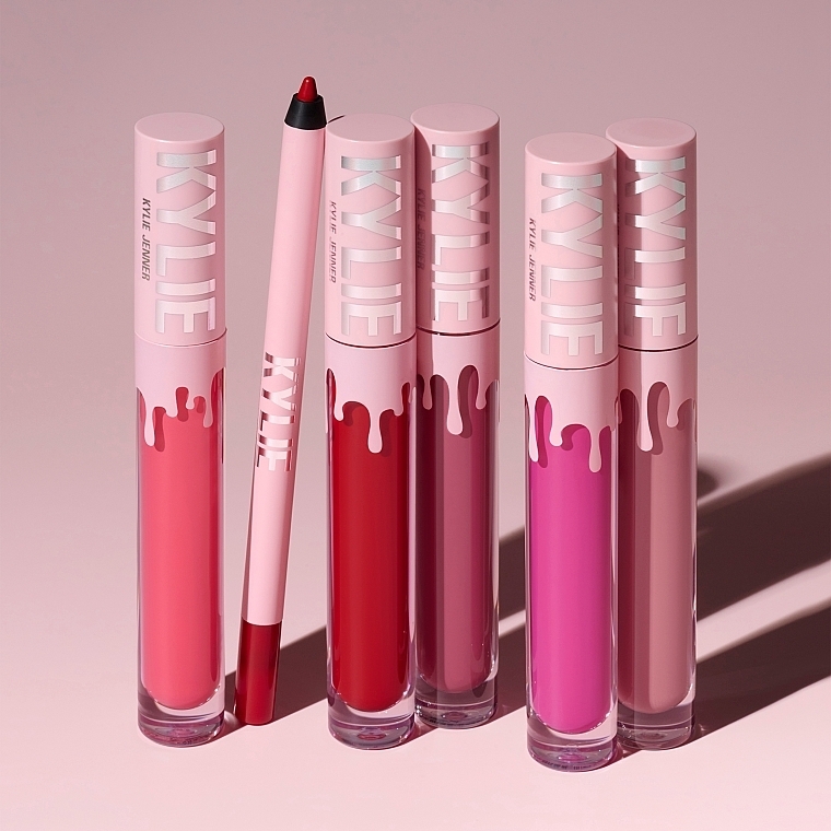 Набір для губ - Kylie Cosmetics Velvet Lip Kit (lipstick/3ml + lip/pencil/1.1g) — фото N15