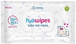 Духи, Парфюмерия, косметика Детские влажные салфетки, 60 шт - Lab4Baby H2O Wipes