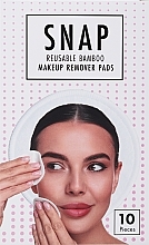 Многоразовые диски для снятия макияжа - Sister Young Snap Make Up Removal Pads — фото N1