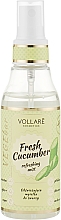 Тоник-спрей освежающий "Огуречный" - Vollare Cosmetics VegeBar Fresh Cucumber Refreshing Face Mist — фото N1
