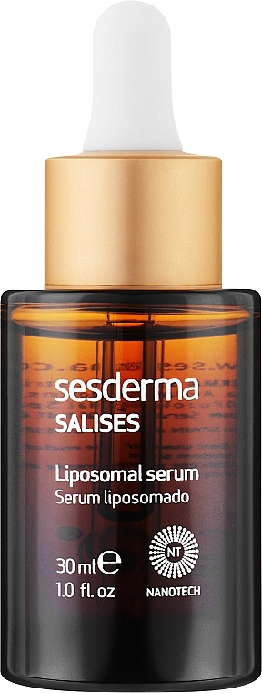 Сироватка для комбінованої шкіри обличчя, схильної до акне - SesDerma Laboratories Salises Liposomal Serum — фото N1