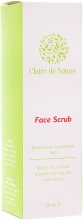 Скраб для нормальної і комбінованої шкіри  - Claire de Nature Face Scrub — фото N3