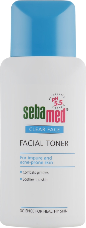 Очищающий тоник для лица - Sebamed Clear Face Deep Cleansing Facial Toner — фото N2