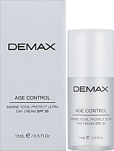 Дневной защитный крем с морскими водорослями - Demax Age Control Marine Day Cream Total Protect SPF 30 — фото N2