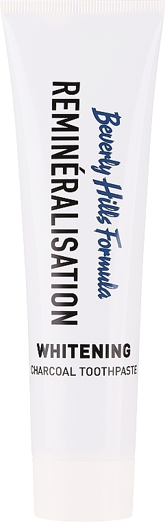 Відбілювальна зубна паста з вугіллям - Beverly Hills Formula Natural White Charcoal Whitening Toothpaste — фото N1