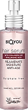Духи, Парфюмерия, косметика Сыворотка для волос с коллагеном и гиалуроновой кислотой - Bio2You Natural Hair Serum