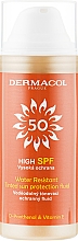 Водостойкий солнцезащитный тонирующий флюид - Dermacol Sun Tinted Water Resistant Fluid SPF50 — фото N1