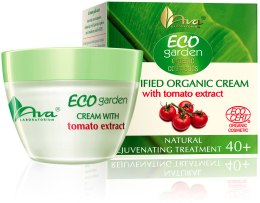 Органічний крем з екстрактом томату - Ava Laboratorium Eco Garden Certified Organic Cream with tomato — фото N1