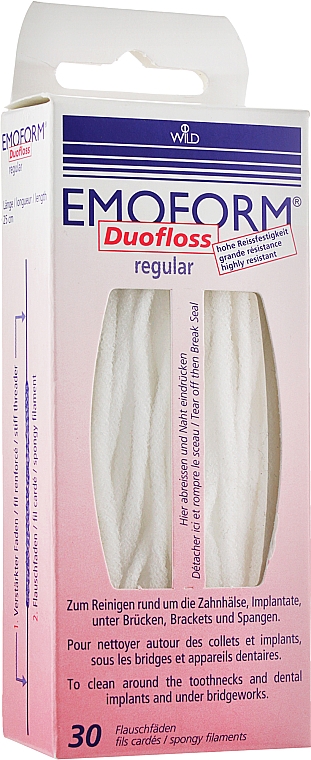 Зубна нитка - Dr. Wild Emoform Duofloss  — фото N1