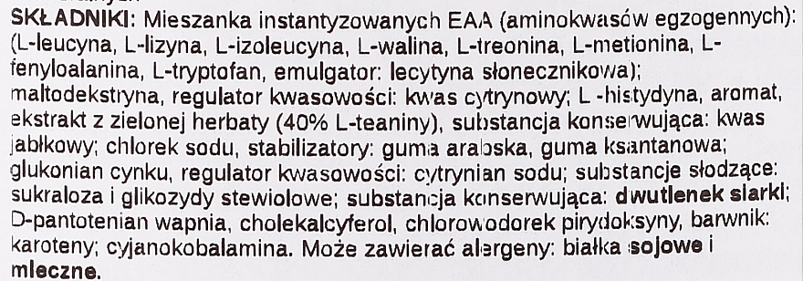 Амінокислоти "Апельсин + яблуко" - Nutrend EAA Mega Strong Powder — фото N2