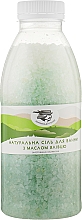 Натуральная соль для ванны с маслом можжевельника - Карпатські Істор — фото N1